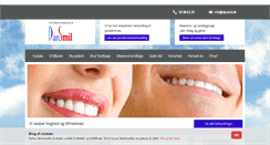 Desktop Screenshot of dansmil.dk